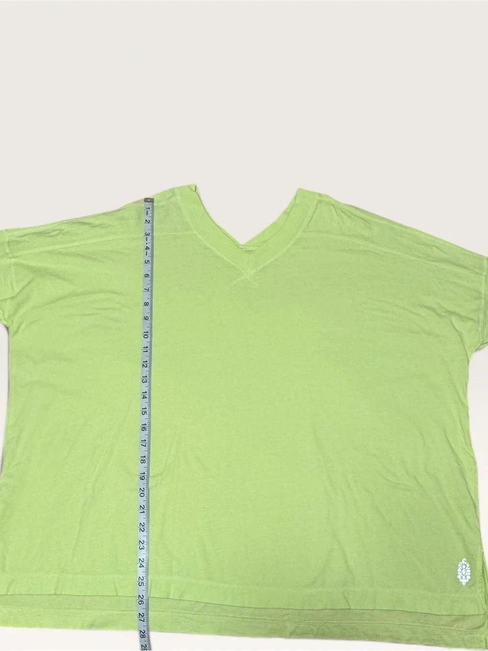 FP Movement All Star Layer Top Lightning Lime Green Size M Free People